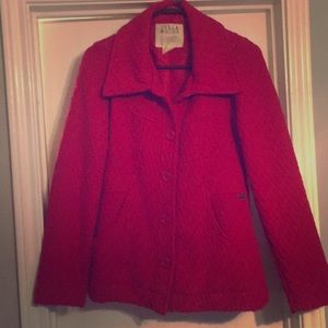 Red Billabong Pea Coat